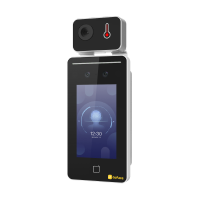 GoFace入門款人臉辨識門禁靠勤機，帶有自動量測體溫功能